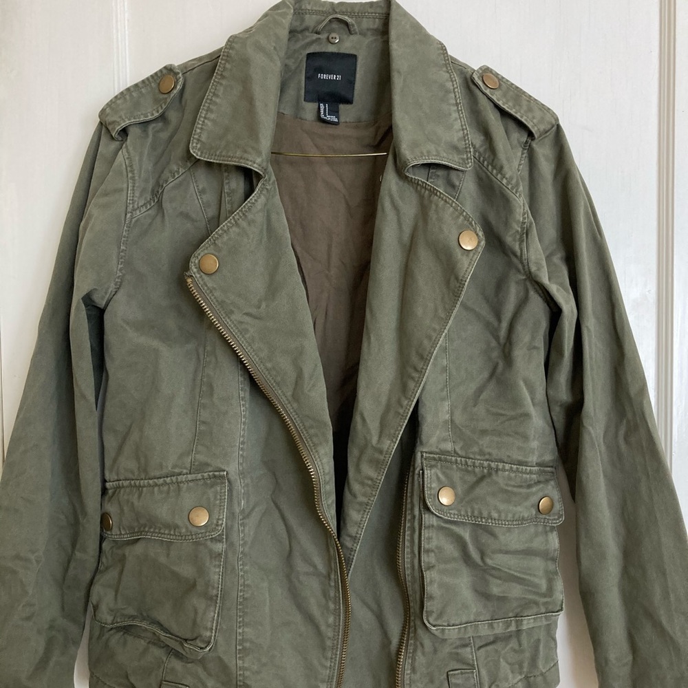 Forever 21 utility jacket